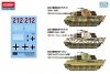 Academy 13423 German King Tiger Henschel Turret 1/72